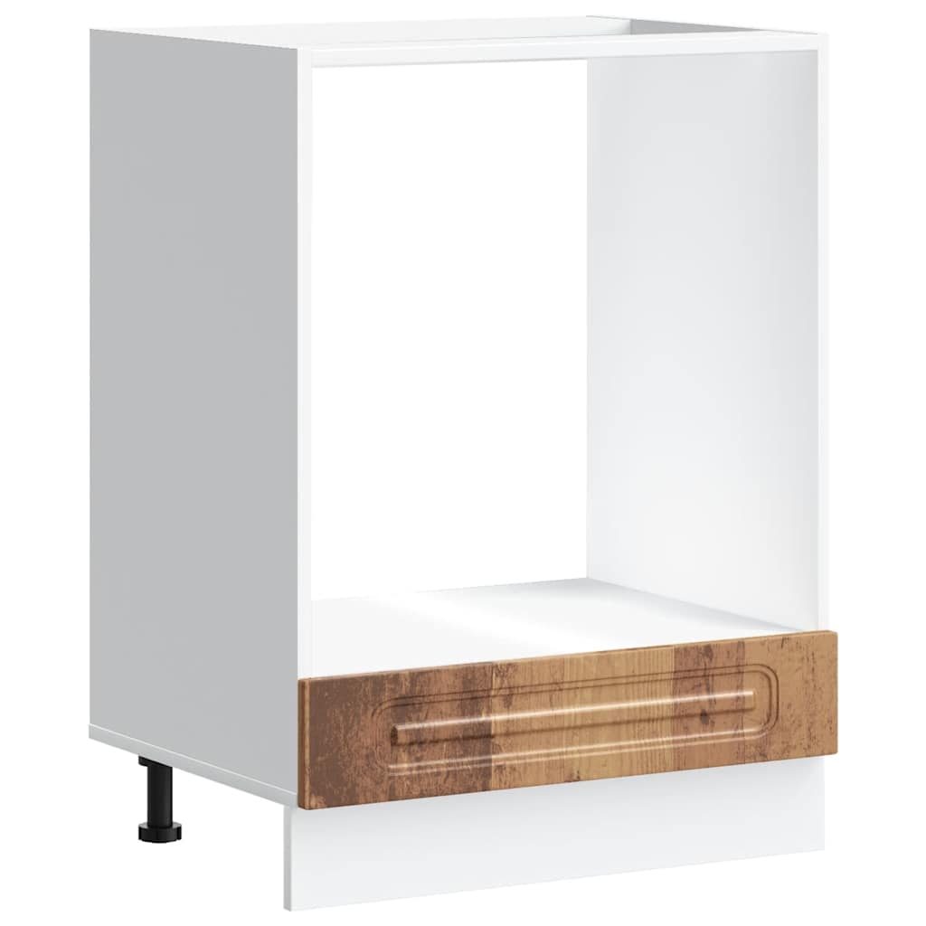 vidaXL Oven Cabinet Kalmar Old Wood Engineered Wood