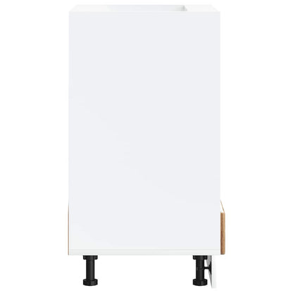 vidaXL Oven Cabinet Kalmar Old Wood Engineered Wood