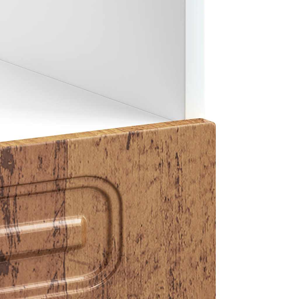 vidaXL Oven Cabinet Kalmar Old Wood Engineered Wood