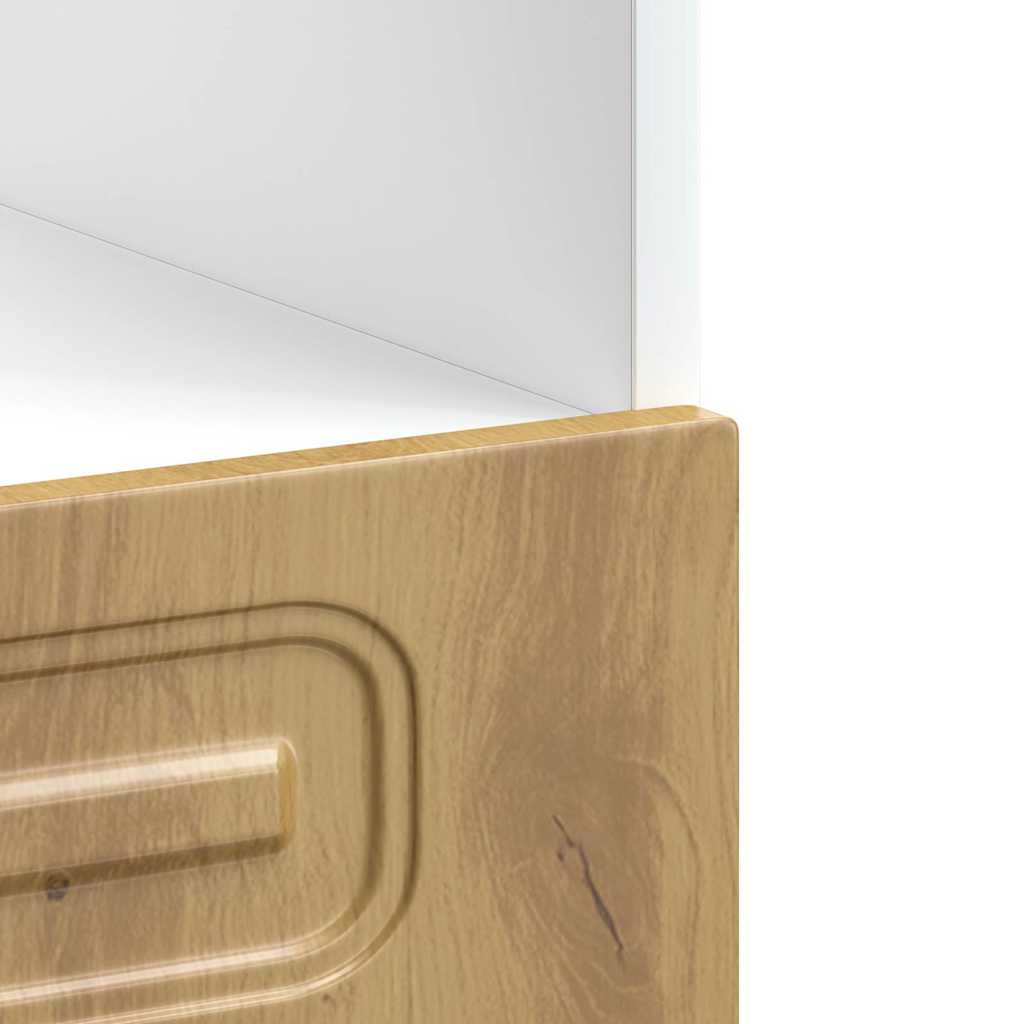 vidaXL Oven Cabinet "Kalmar" Artisan Oak Engineered Wood