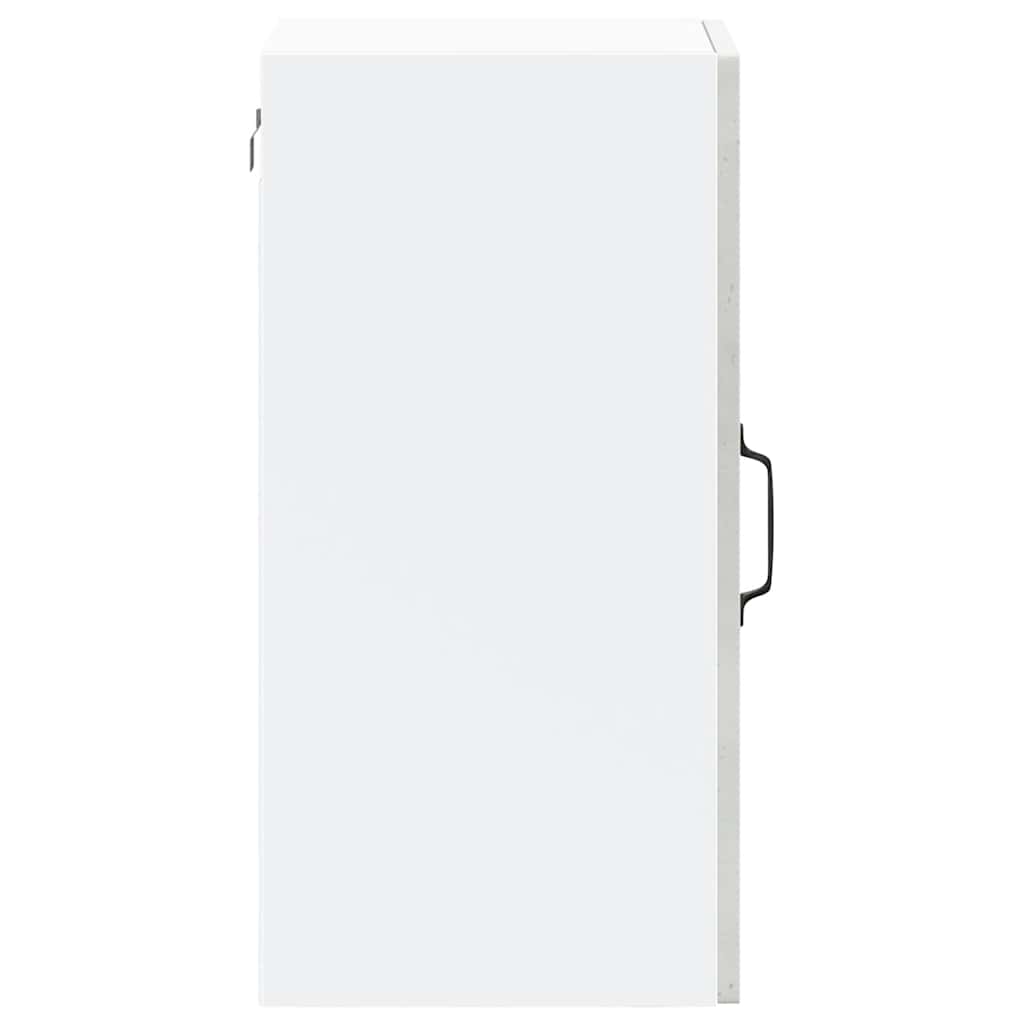 vidaXL Kitchen Wall Cabinet with Glass Door Kalmar Concrete Grey Engineered Wood