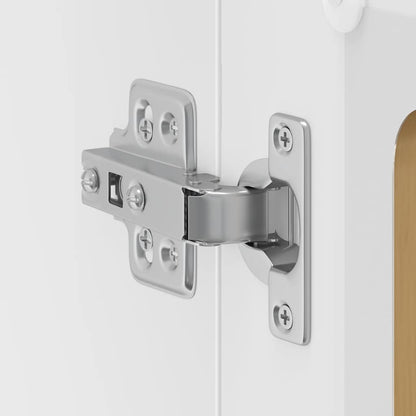 vidaXL Kitchen Wall Cabinet with Glass Door Kalmar Artisan Oak Engineered Wood