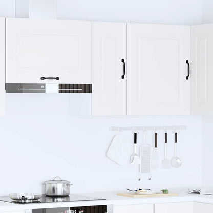 vidaXL Kitchen Wall Cabinet "Kalmar" White Engineered Wood