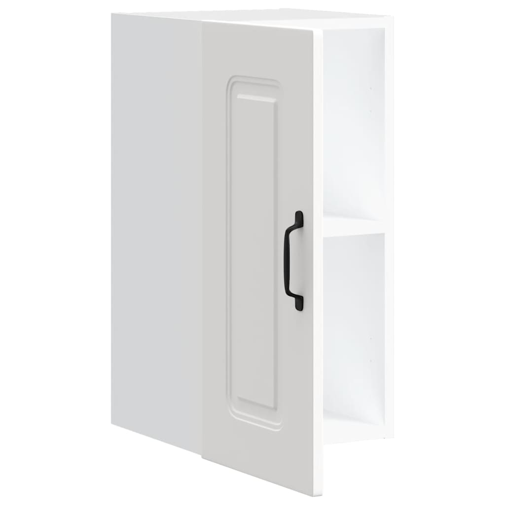 vidaXL Kitchen Wall Cabinet "Kalmar" White Engineered Wood
