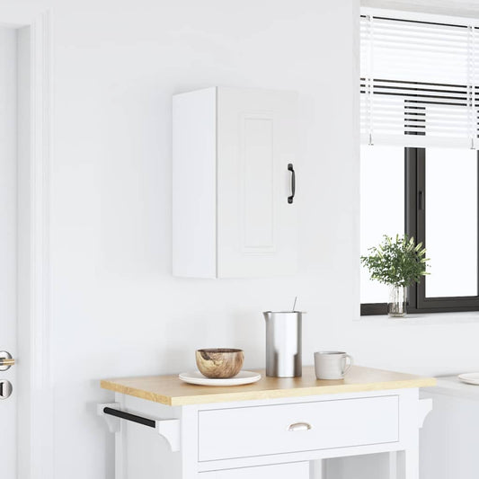 vidaXL Kitchen Wall Cabinet "Kalmar" White Engineered Wood