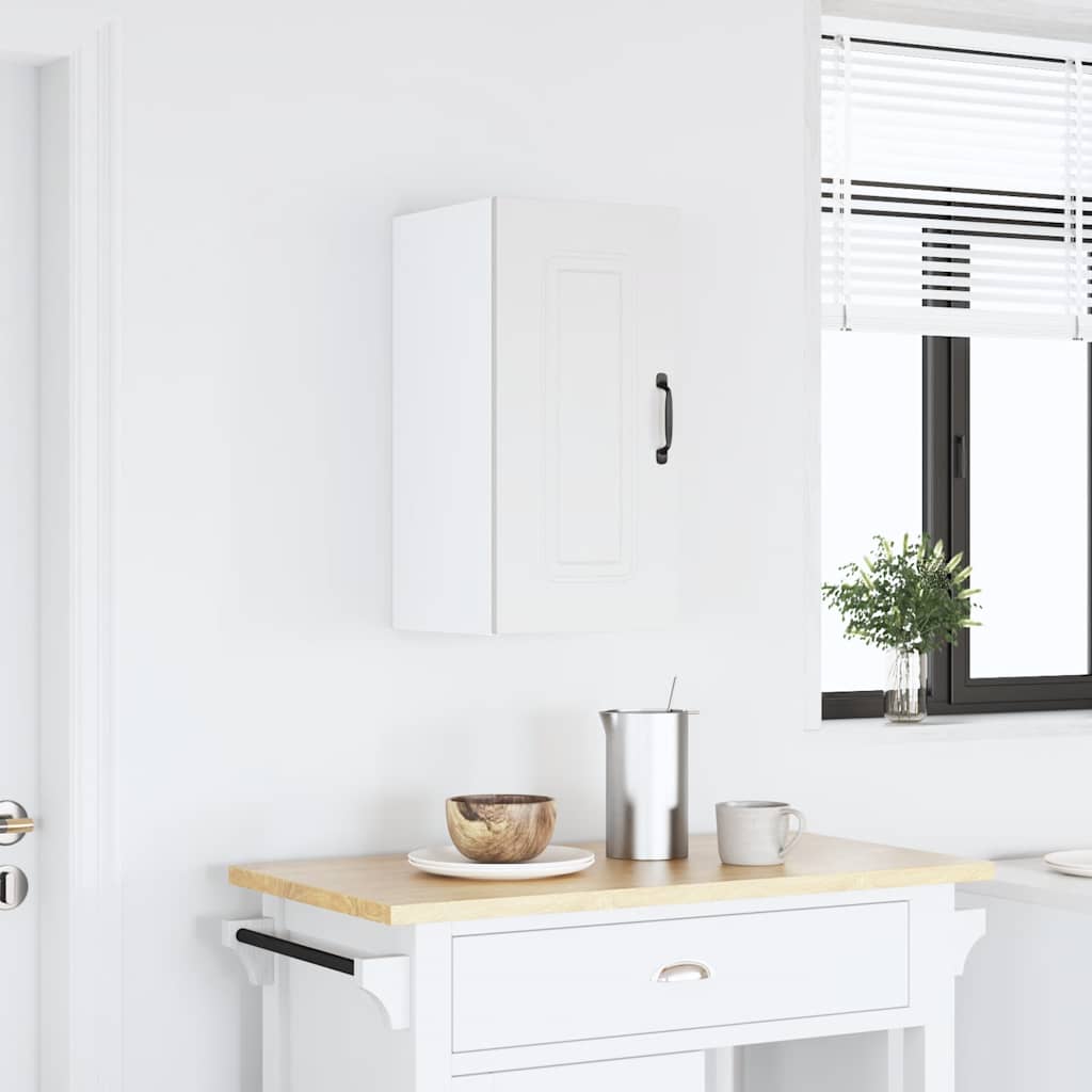 vidaXL Kitchen Wall Cabinet "Kalmar" White Engineered Wood