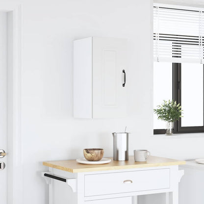 vidaXL Kitchen Wall Cabinet "Kalmar" White Engineered Wood