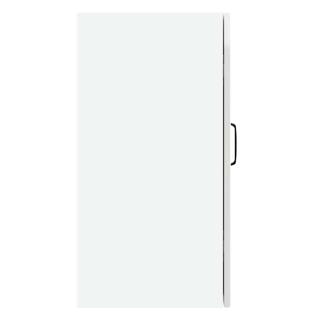 vidaXL Kitchen Wall Cabinet Kalmar High Gloss White Engineered Wood