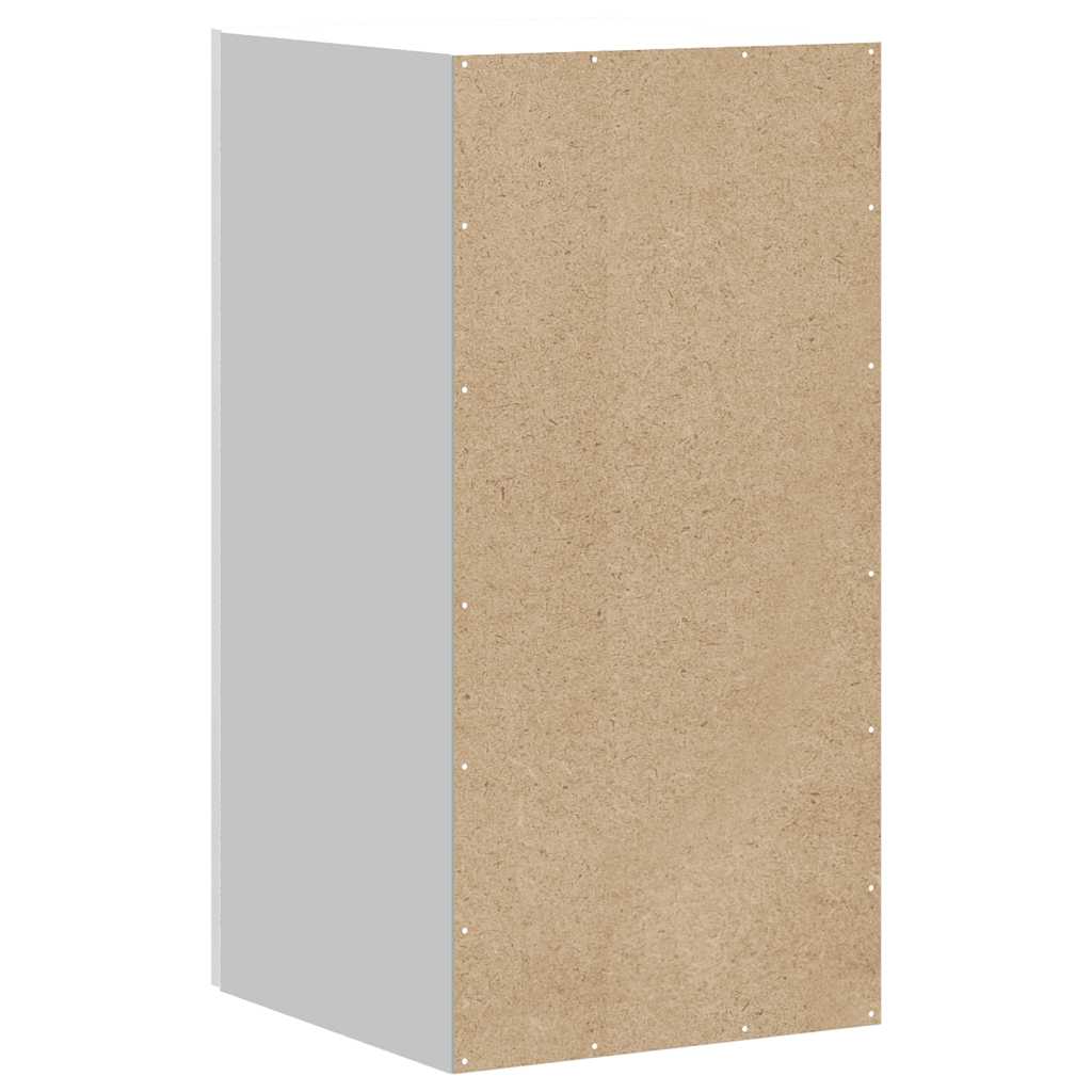 vidaXL Kitchen Wall Cabinet "Kalmar" High Gloss White Engineered Wood