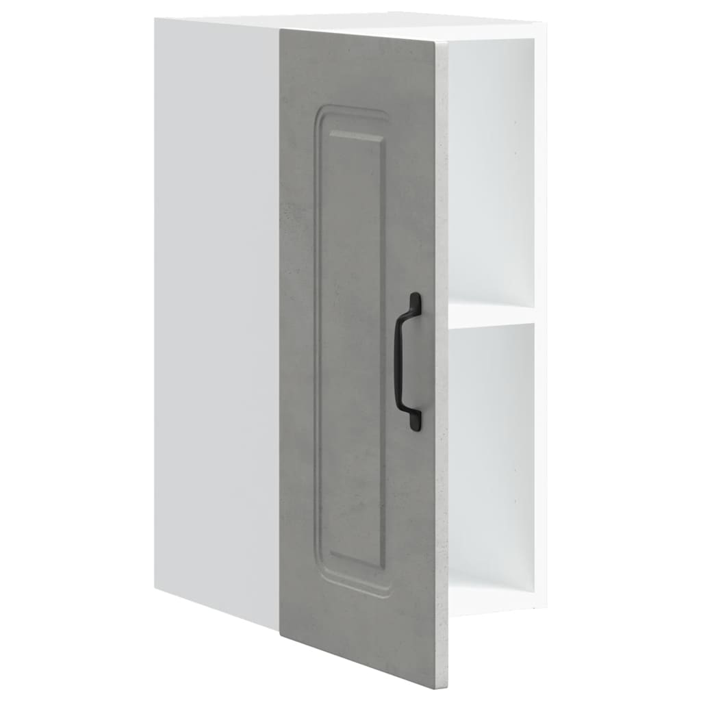 vidaXL Kitchen Wall Cabinet Kalmar Concrete Grey Engineered Wood