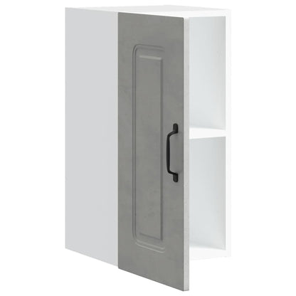 vidaXL Kitchen Wall Cabinet Kalmar Concrete Grey Engineered Wood