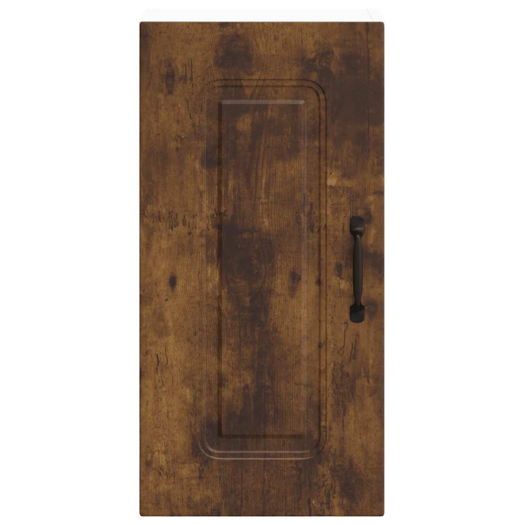 vidaXL Kitchen Wall Cabinet "Kalmar" Smoked Oak Engineered Wood