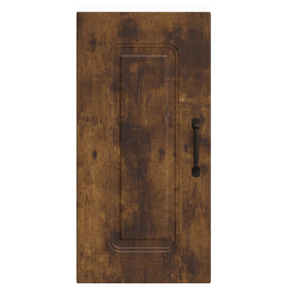 vidaXL Kitchen Wall Cabinet "Kalmar" Smoked Oak Engineered Wood