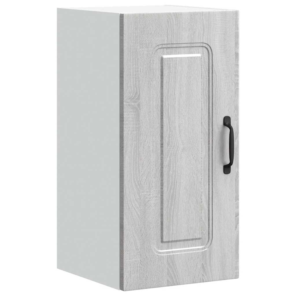 vidaXL Kitchen Wall Cabinet "Kalmar" Grey Sonoma Engineered Wood