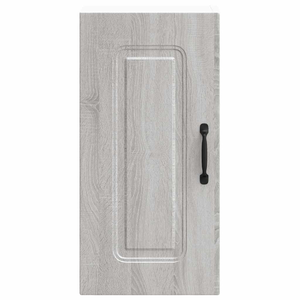 vidaXL Kitchen Wall Cabinet "Kalmar" Grey Sonoma Engineered Wood