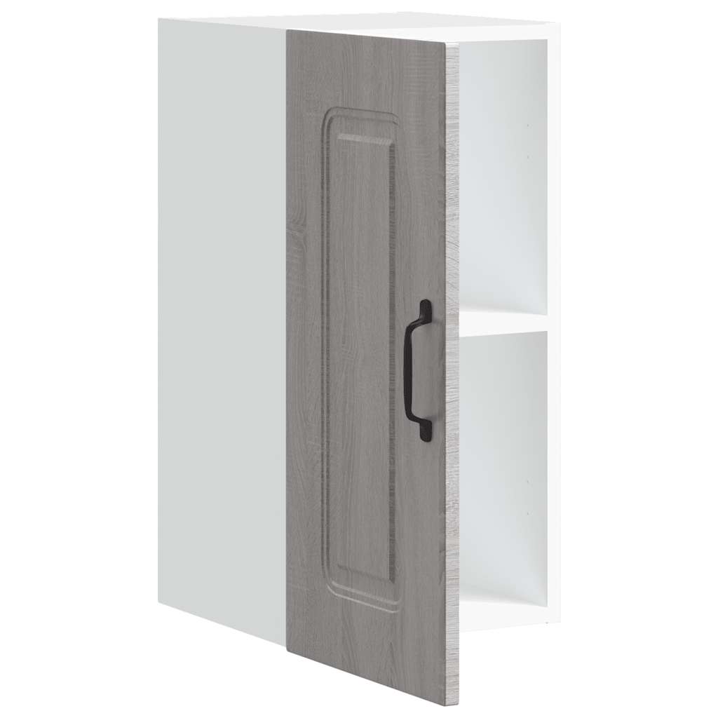 vidaXL Kitchen Wall Cabinet "Kalmar" Grey Sonoma Engineered Wood