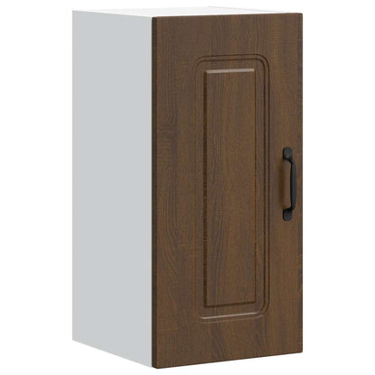 vidaXL Kitchen Wall Cabinet "Kalmar" Brown Oak Engineered Wood