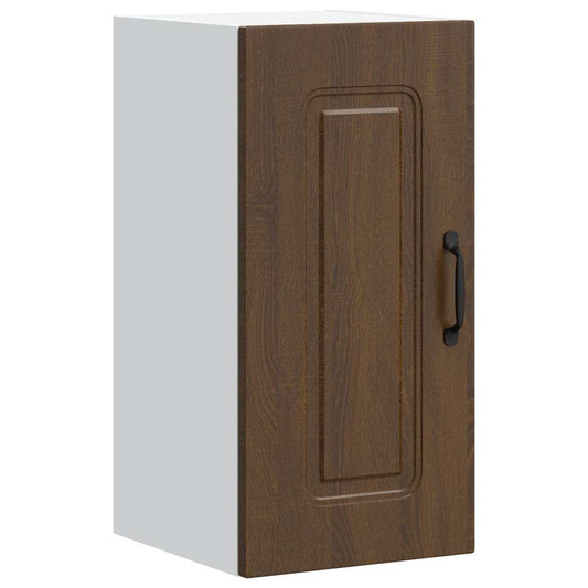 vidaXL Kitchen Wall Cabinet "Kalmar" Brown Oak Engineered Wood