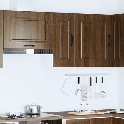 vidaXL Kitchen Wall Cabinet "Kalmar" Brown Oak Engineered Wood