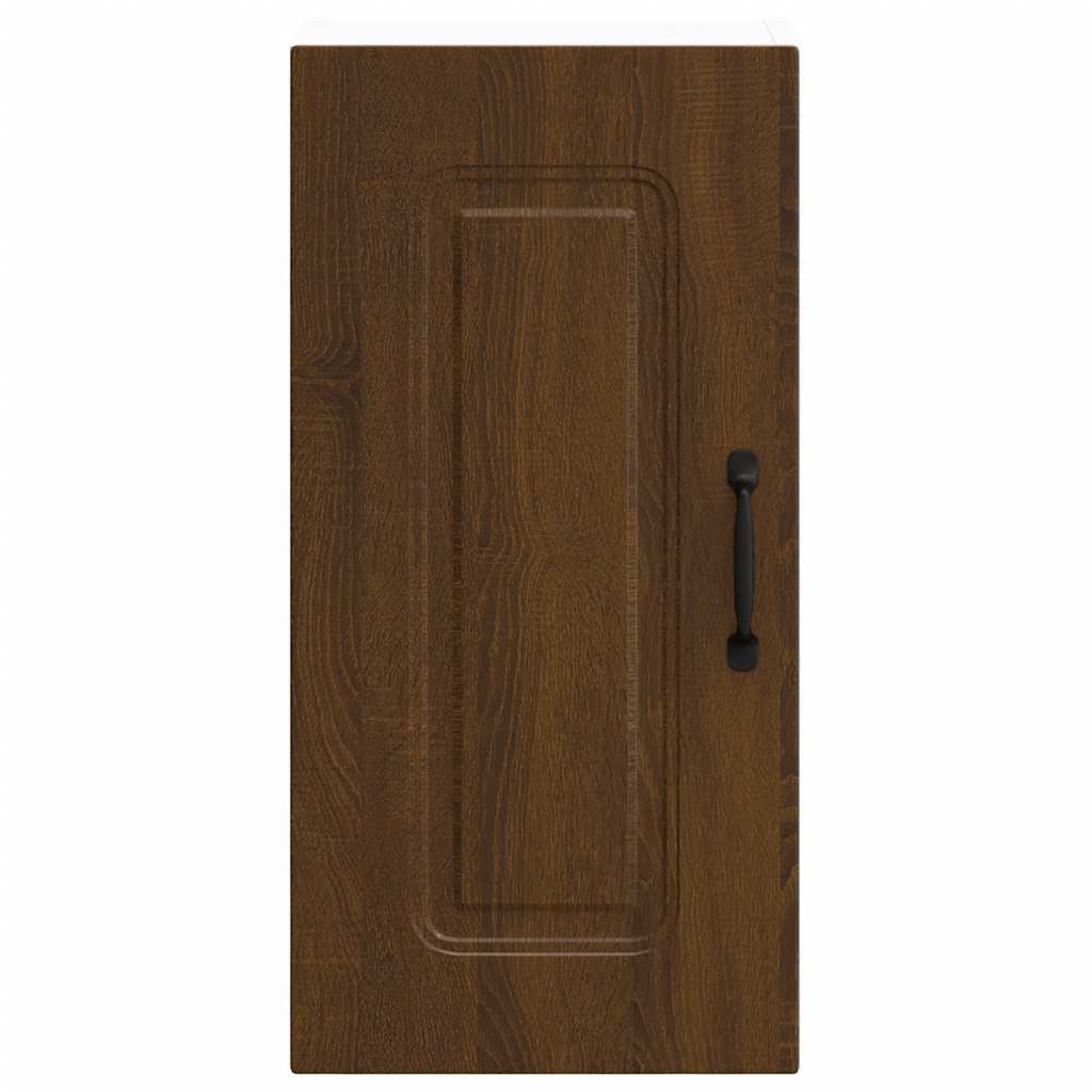 vidaXL Kitchen Wall Cabinet "Kalmar" Brown Oak Engineered Wood
