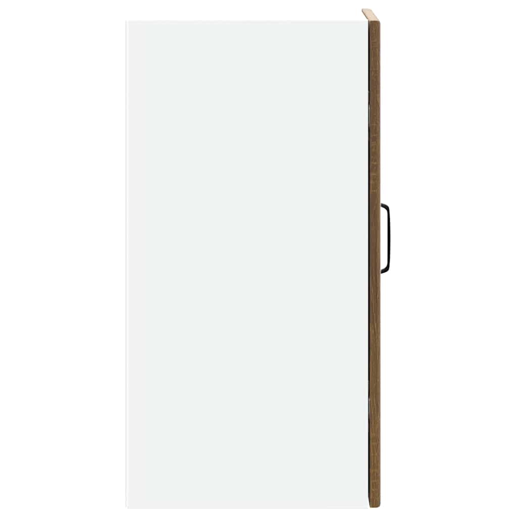 vidaXL Kitchen Wall Cabinet "Kalmar" Brown Oak Engineered Wood