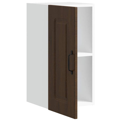 vidaXL Kitchen Wall Cabinet Kalmar Brown Oak Engineered Wood