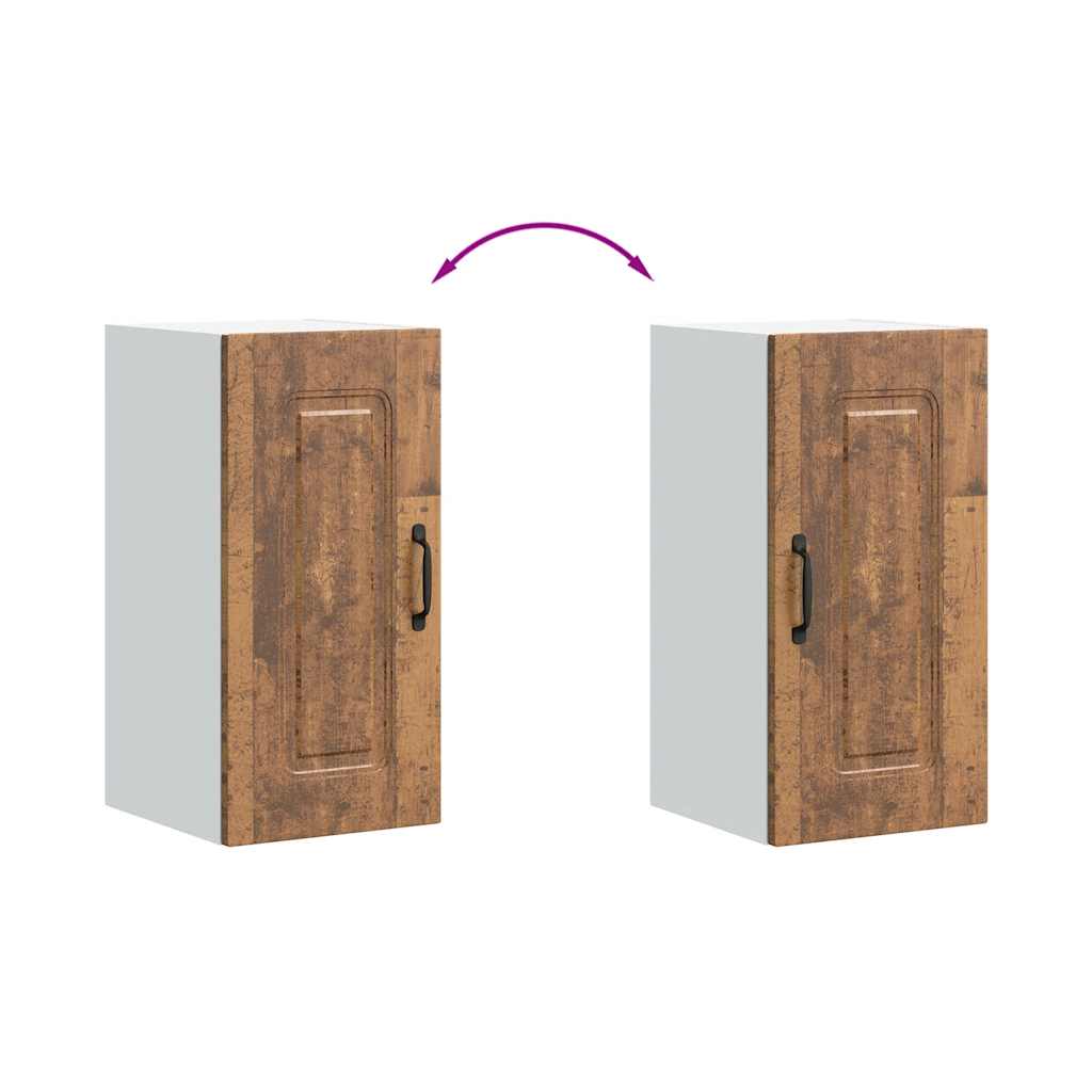 vidaXL Kitchen Wall Cabinet "Kalmar" Old Wood Engineered Wood