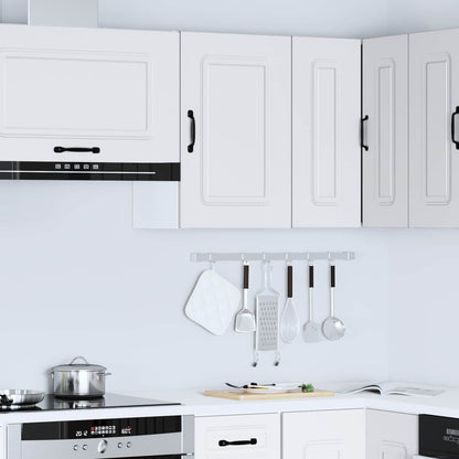 vidaXL Kitchen Wall Cabinet "Kalmar" White Engineered Wood