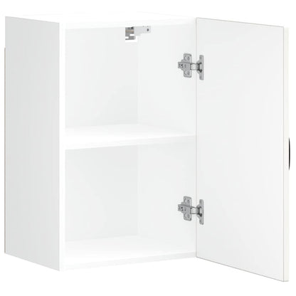 vidaXL Kitchen Wall Cabinet "Kalmar" High Gloss White Engineered Wood