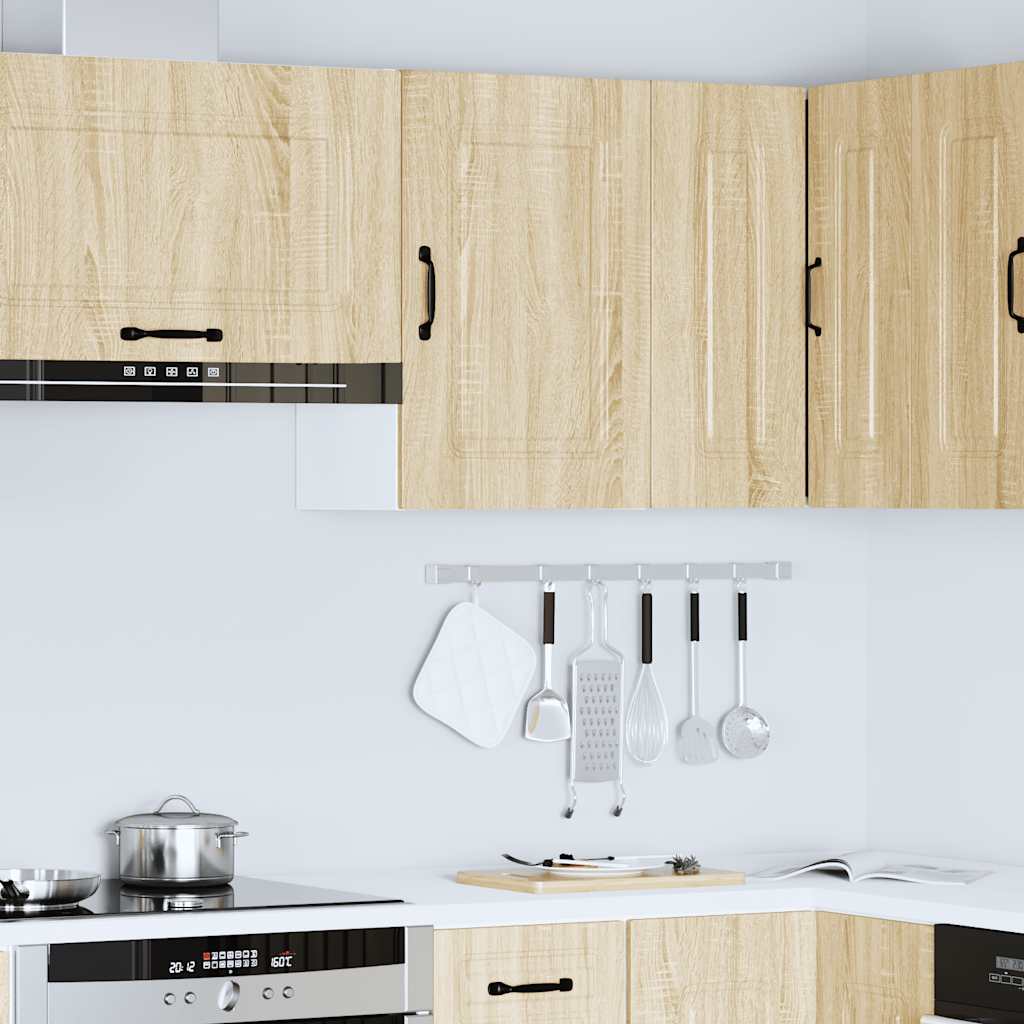 vidaXL Kitchen Wall Cabinet "Kalmar" Sonoma Oak Engineered Wood