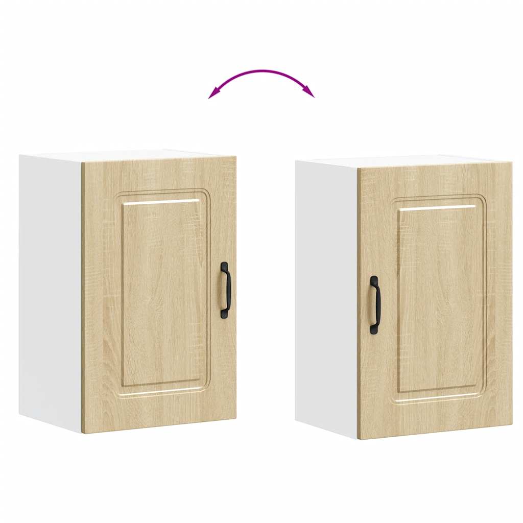 vidaXL Kitchen Wall Cabinet "Kalmar" Sonoma Oak Engineered Wood