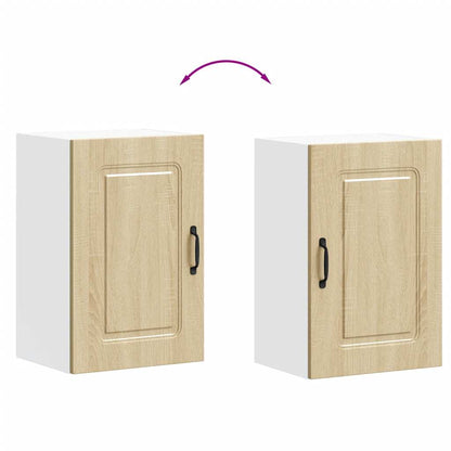 vidaXL Kitchen Wall Cabinet "Kalmar" Sonoma Oak Engineered Wood