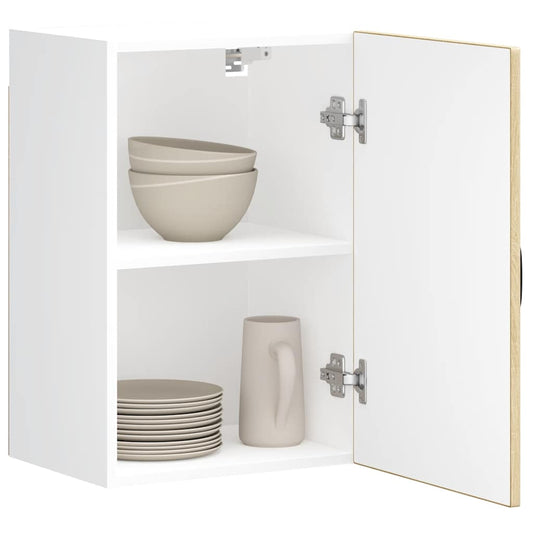 vidaXL Kitchen Wall Cabinet "Kalmar" Sonoma Oak Engineered Wood