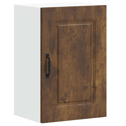 vidaXL Kitchen Wall Cabinet "Kalmar" Smoked Oak Engineered Wood
