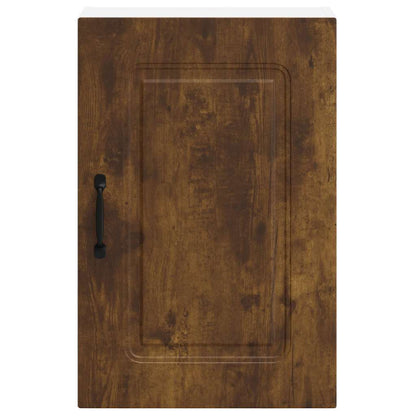 vidaXL Kitchen Wall Cabinet "Kalmar" Smoked Oak Engineered Wood