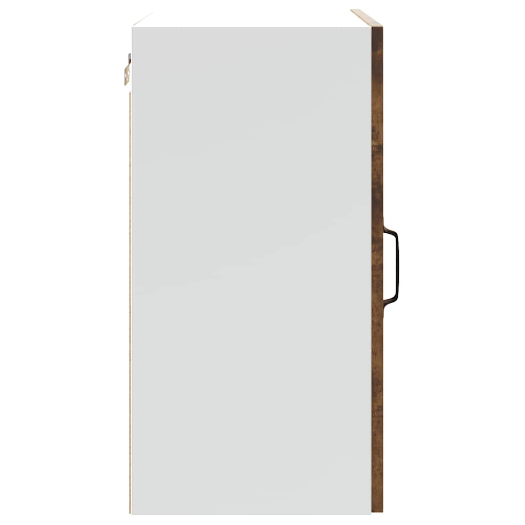 vidaXL Kitchen Wall Cabinet "Kalmar" Smoked Oak Engineered Wood