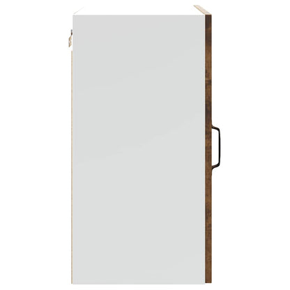 vidaXL Kitchen Wall Cabinet "Kalmar" Smoked Oak Engineered Wood