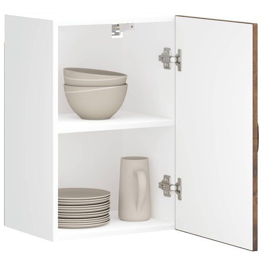 vidaXL Kitchen Wall Cabinet "Kalmar" Smoked Oak Engineered Wood