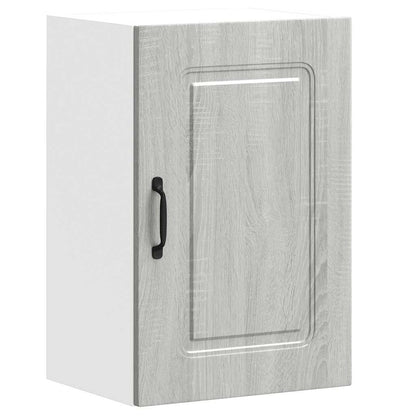 vidaXL Kitchen Wall Cabinet "Kalmar" Grey Sonoma Engineered Wood