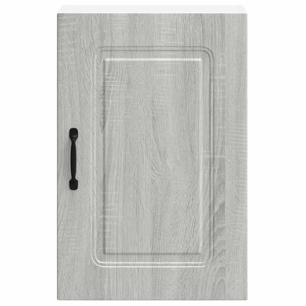 vidaXL Kitchen Wall Cabinet "Kalmar" Grey Sonoma Engineered Wood