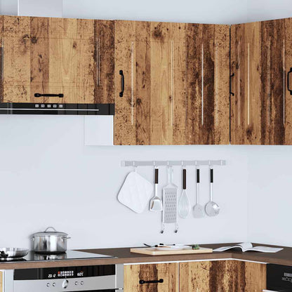 vidaXL Kitchen Wall Cabinet "Kalmar" Old Wood Engineered Wood
