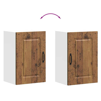 vidaXL Kitchen Wall Cabinet "Kalmar" Old Wood Engineered Wood