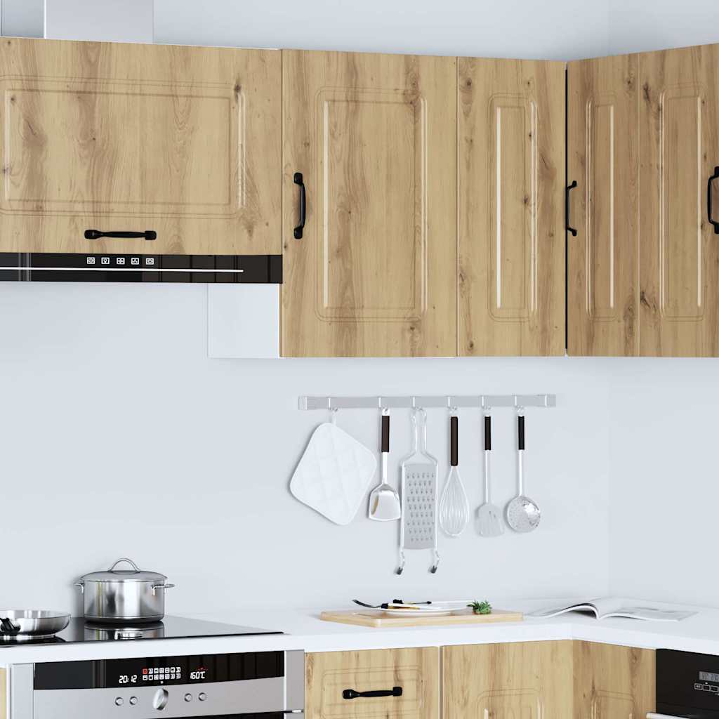 vidaXL Kitchen Wall Cabinet "Kalmar" Artisan Oak Engineered Wood