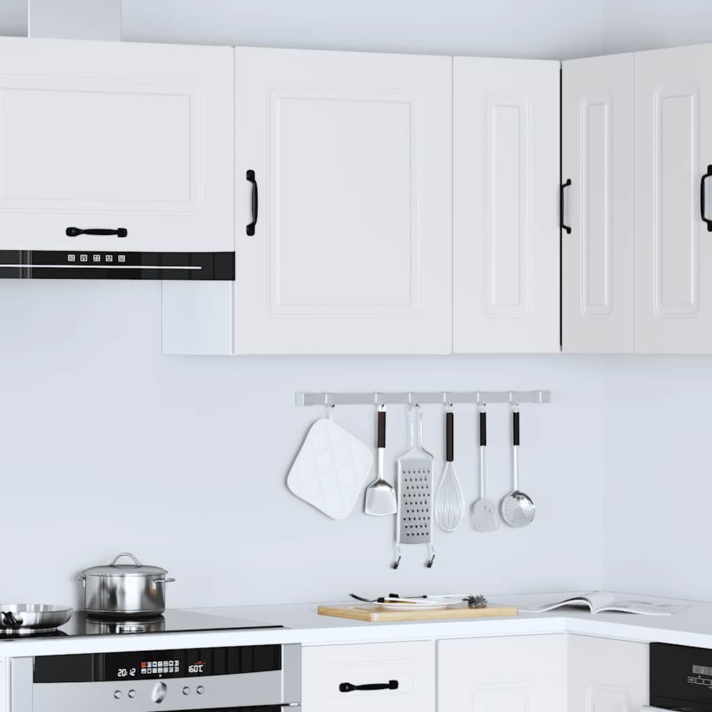 vidaXL Kitchen Wall Cabinet Kalmar White Engineered Wood
