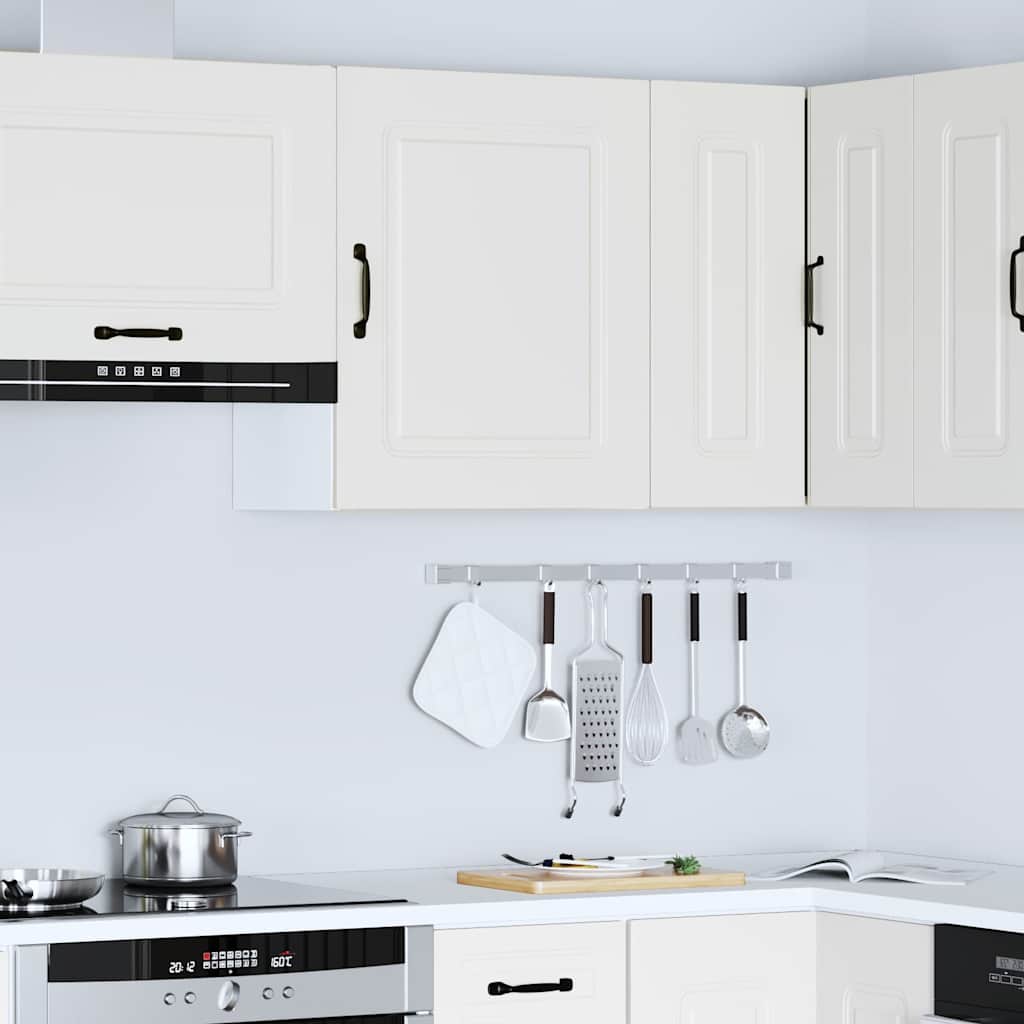 vidaXL Kitchen Wall Cabinet Kalmar White Engineered Wood