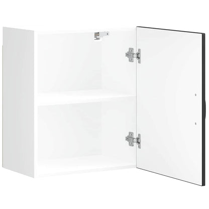 vidaXL Kitchen Wall Cabinets 2 pcs Kalmar Black Engineered Wood