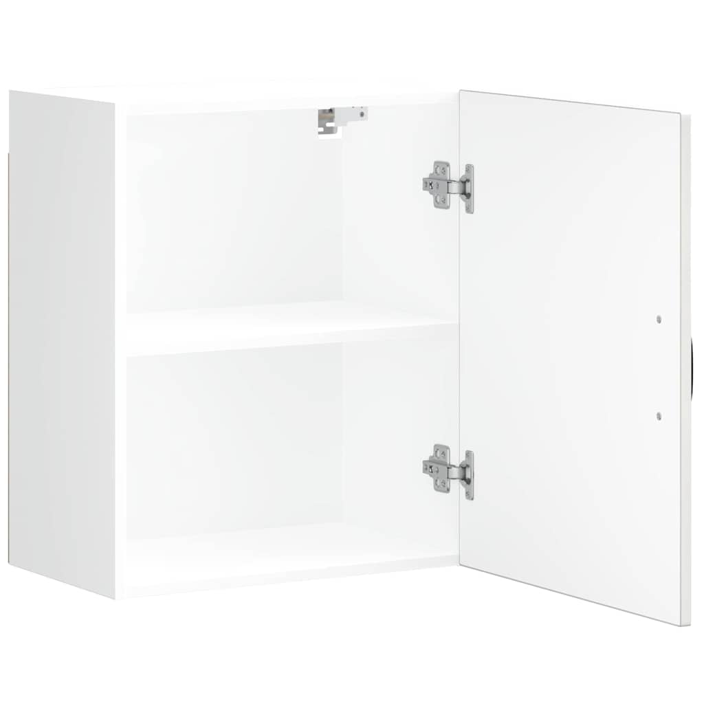 vidaXL Kitchen Wall Cabinets 2 pcs Kalmar High Gloss White Engineered Wood