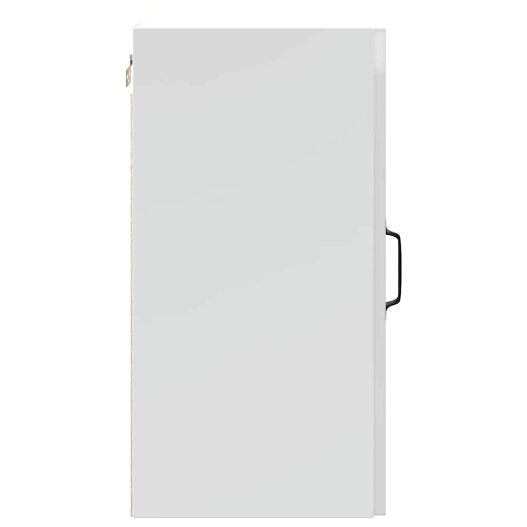 vidaXL Kitchen Wall Cabinets 2 pcs Kalmar High Gloss White Engineered Wood