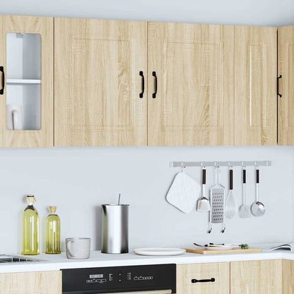 vidaXL Kitchen Wall Cabinets 2 pcs Kalmar Sonoma Oak Engineered Wood