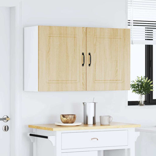 vidaXL Kitchen Wall Cabinets 2 pcs Kalmar Sonoma Oak Engineered Wood
